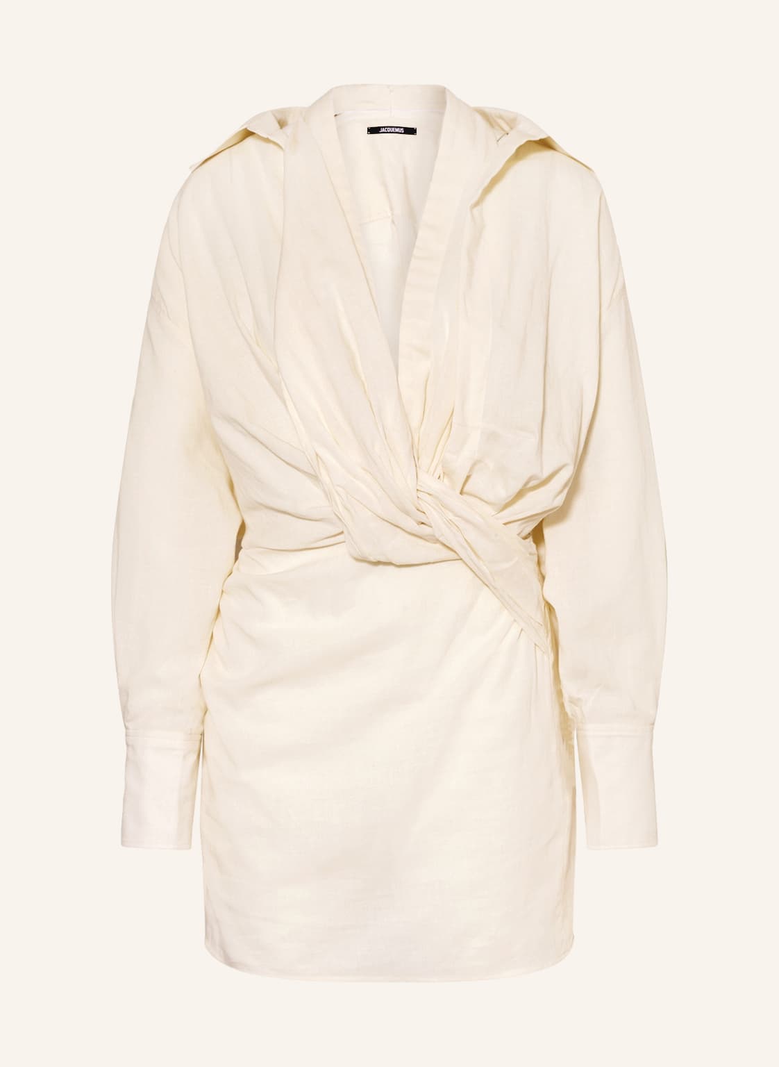 Image of Jacquemus Kleid La Robe Agui weiss