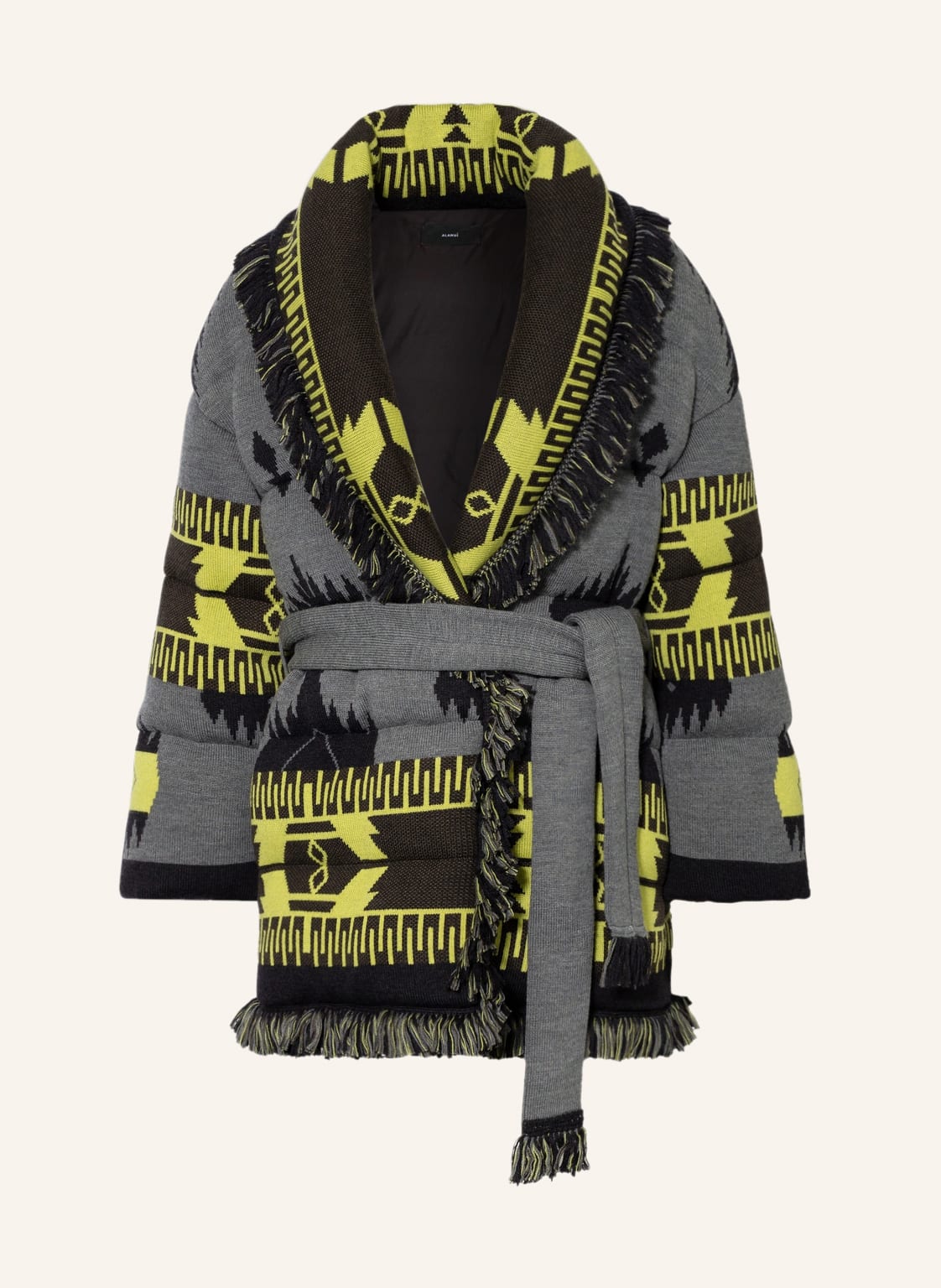 Image of Alanui Daunenjacke Icon grau