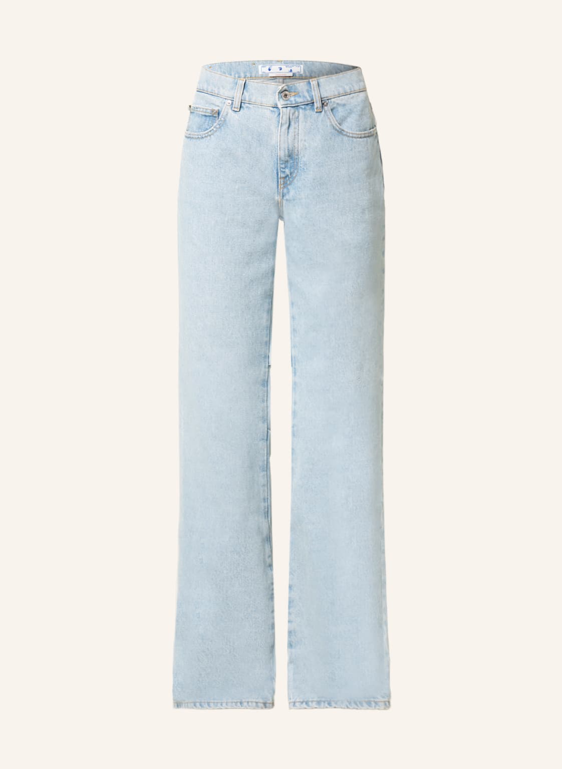 Image of Off-White Jeans Bleach Baby blau
