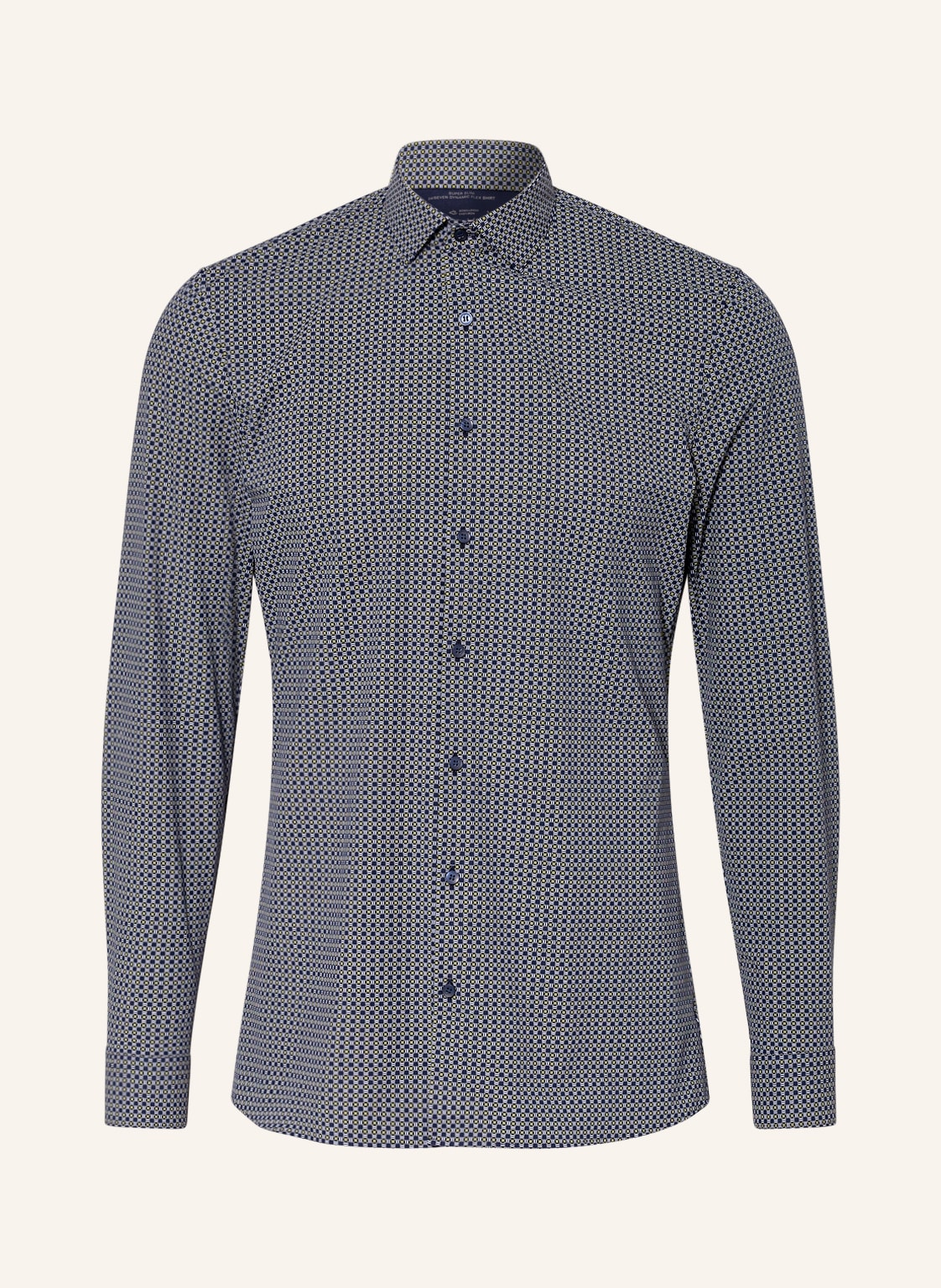 Image of Olymp Hemd No. Six 24/Seven Super Slim gruen