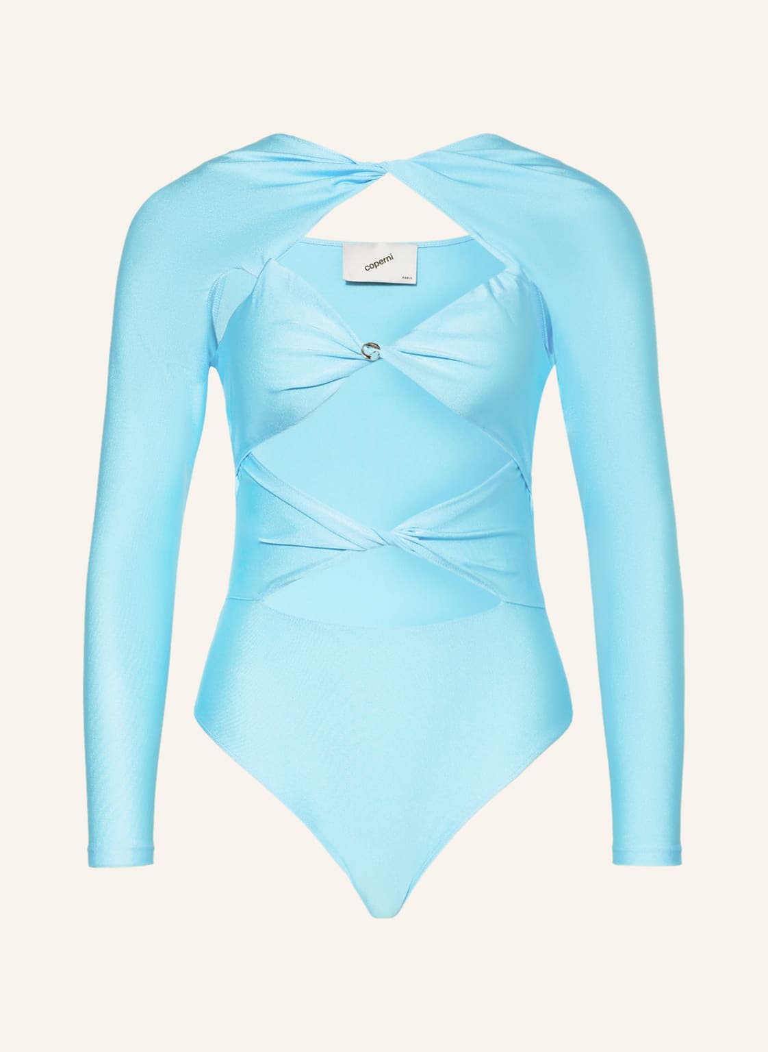 Image of Coperni Body Mit Cut-Outs blau