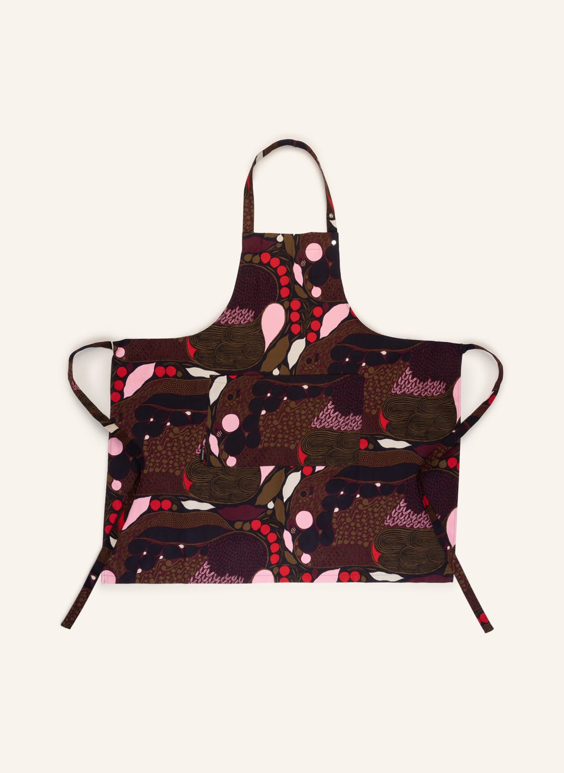 Image of Marimekko Schürze Pieni Rusakko blau