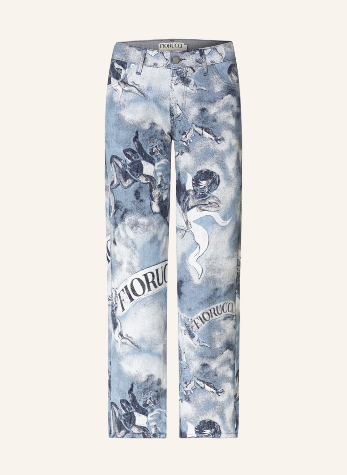 Image of Fiorucci Straight Jeans blau