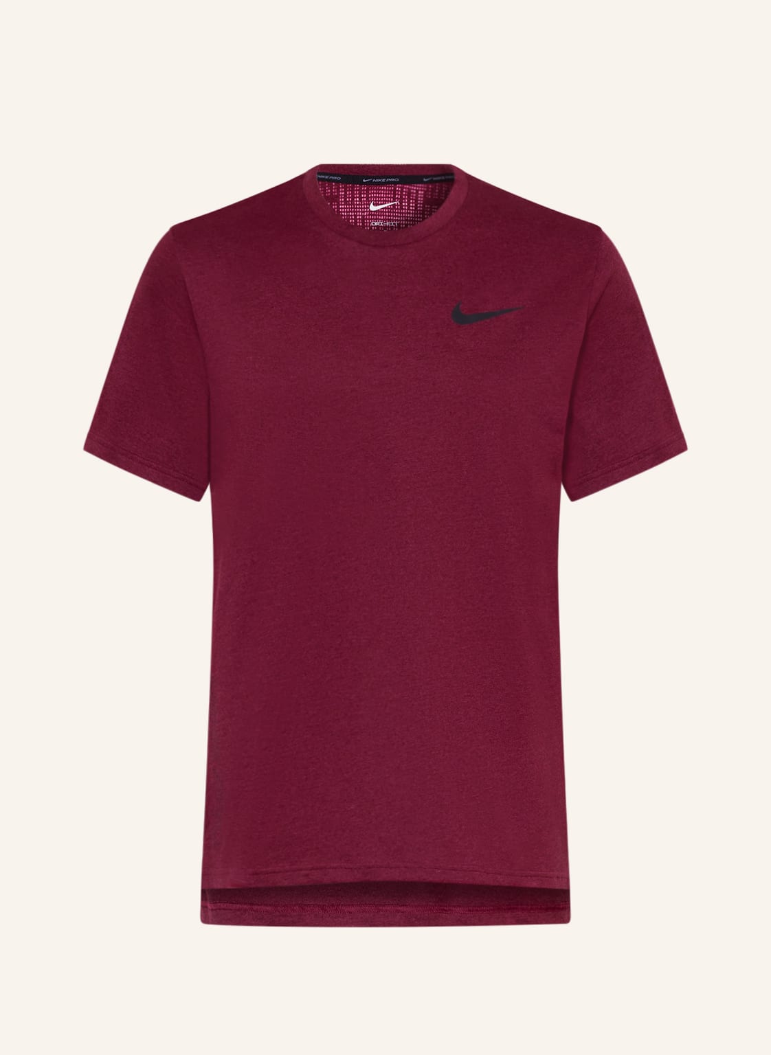 Image of Nike T-Shirt Pro Dri-Fit Mit Mesh rot