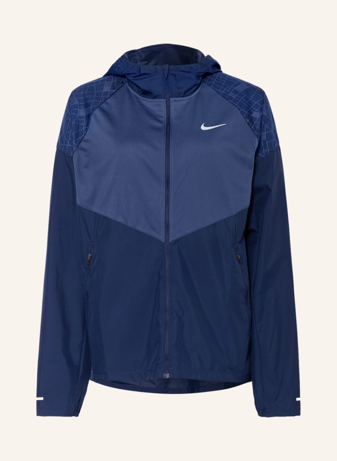 Image of Nike Laufjacke Repel Miler Run Division blau