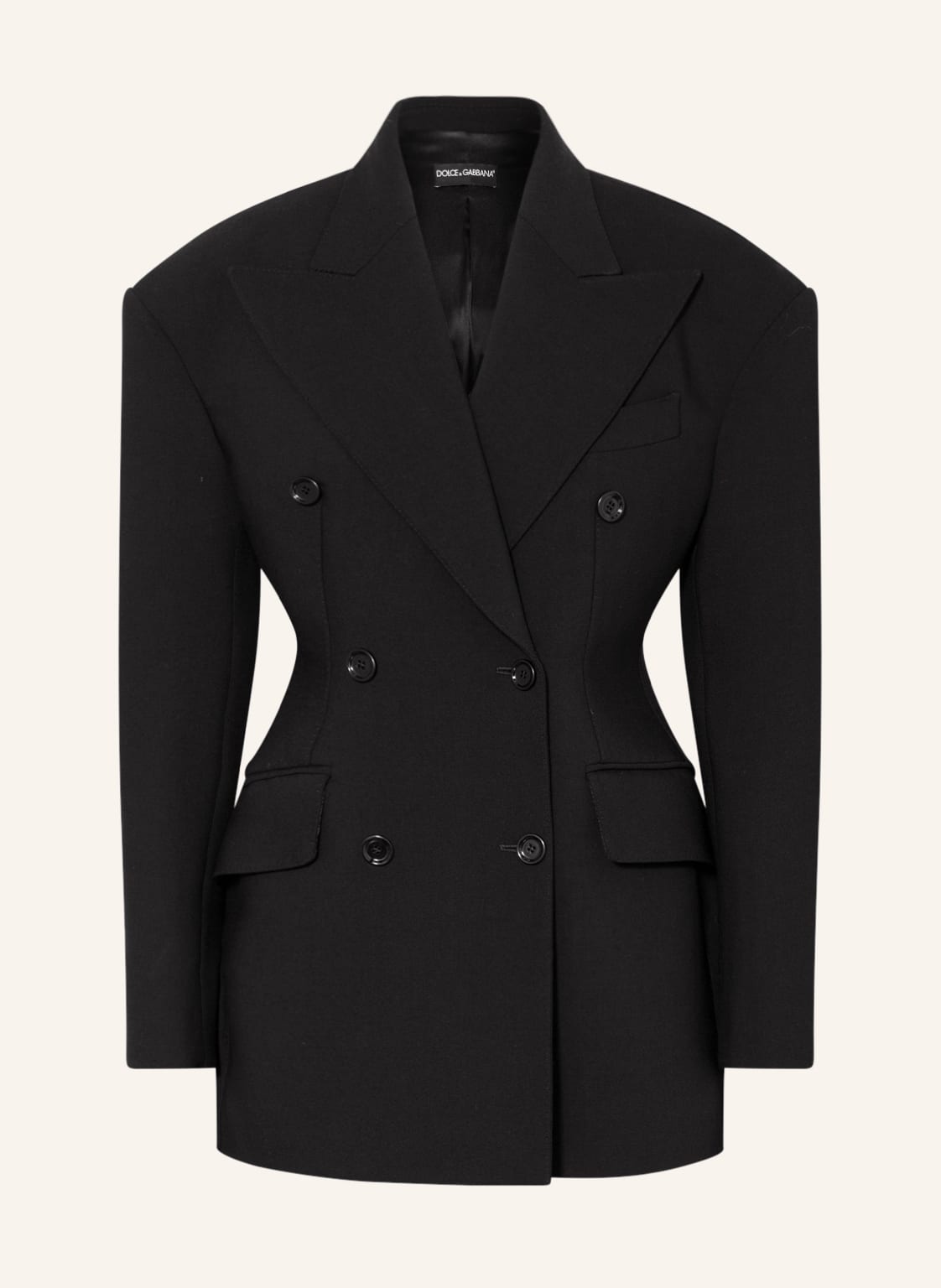Image of Dolce & Gabbana Longblazer schwarz