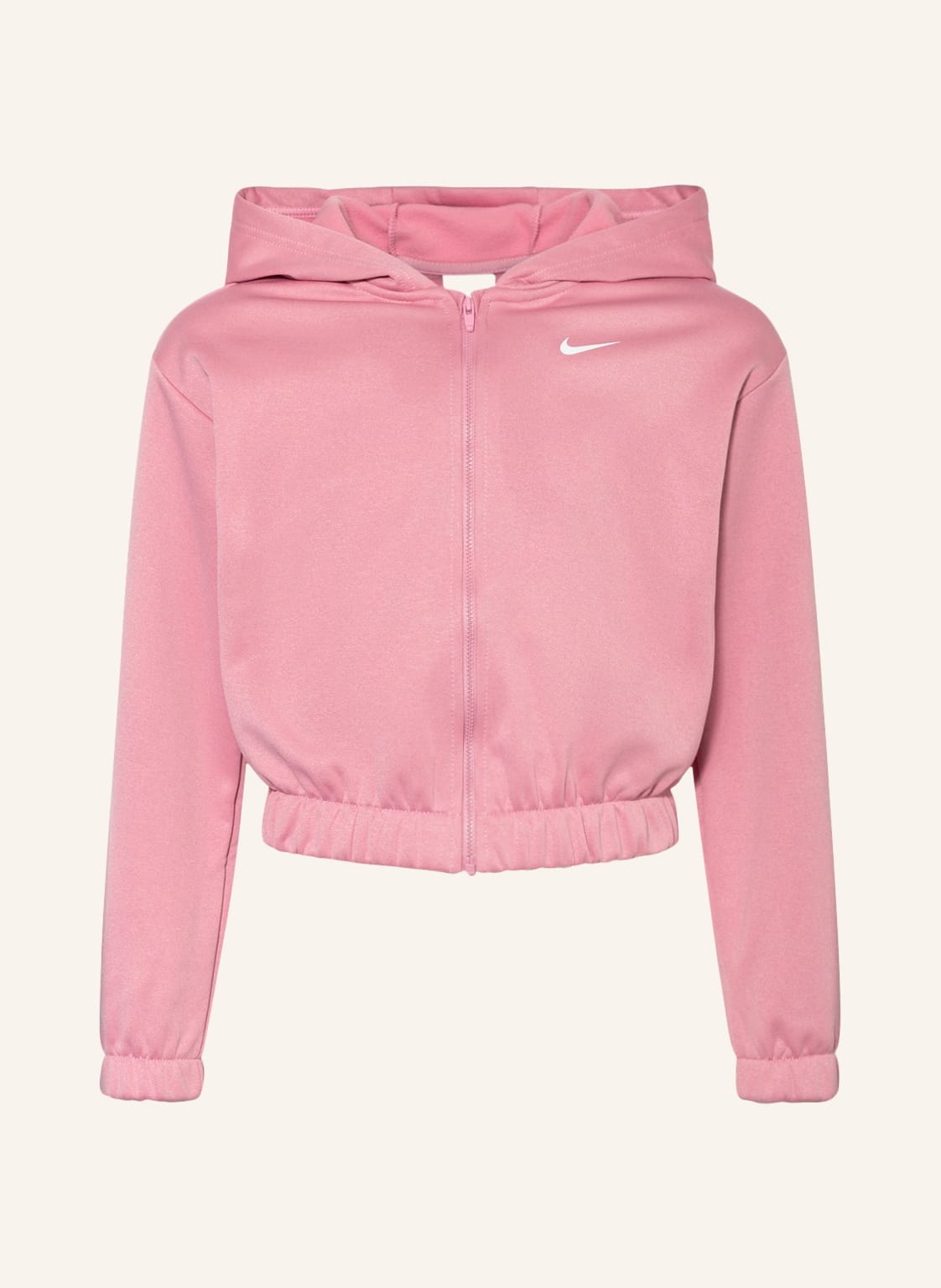 Image of Nike Cropped-Sweatjacke Therma-Fit pink