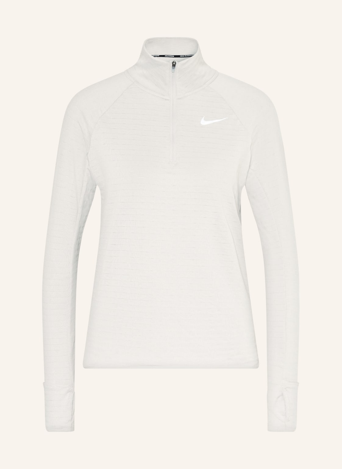 Image of Nike Laufshirt Therma-Fit Element grau