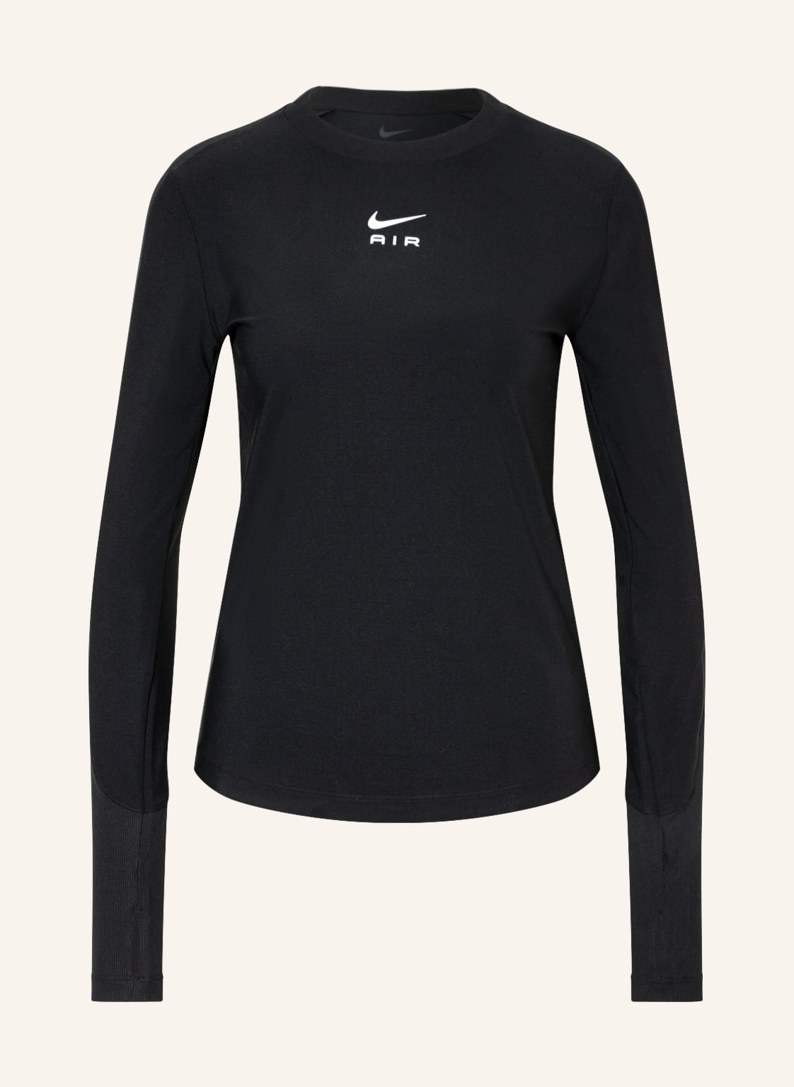 Image of Nike Laufshirt Air Dri-Fit Mit Mesh schwarz