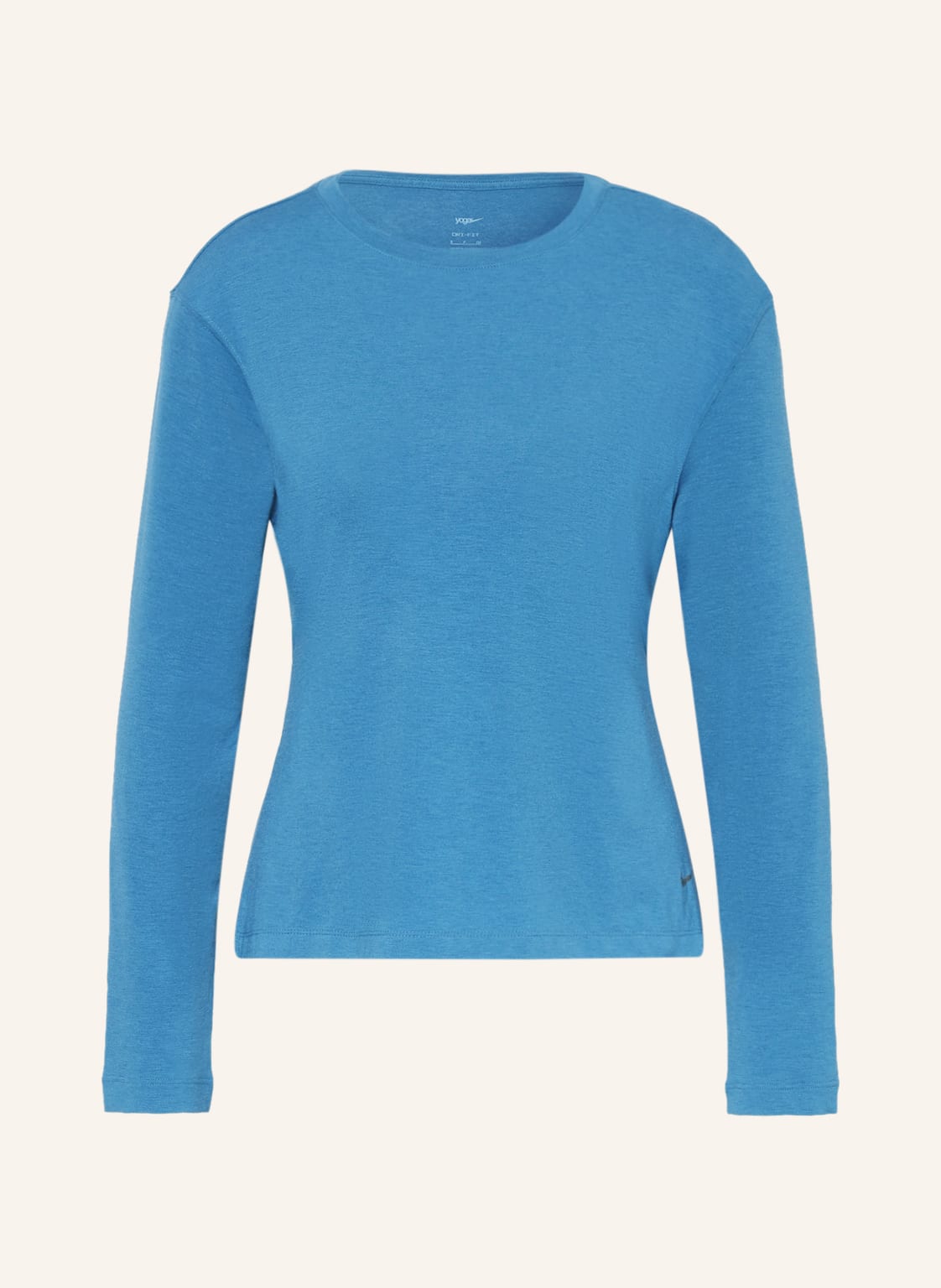 Image of Nike Longsleeve Yoga Dri-Fit blau
