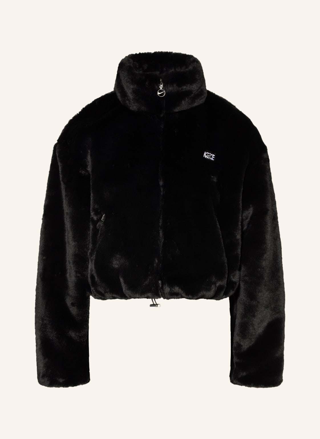 Image of Nike Kunstfell-Jacke schwarz