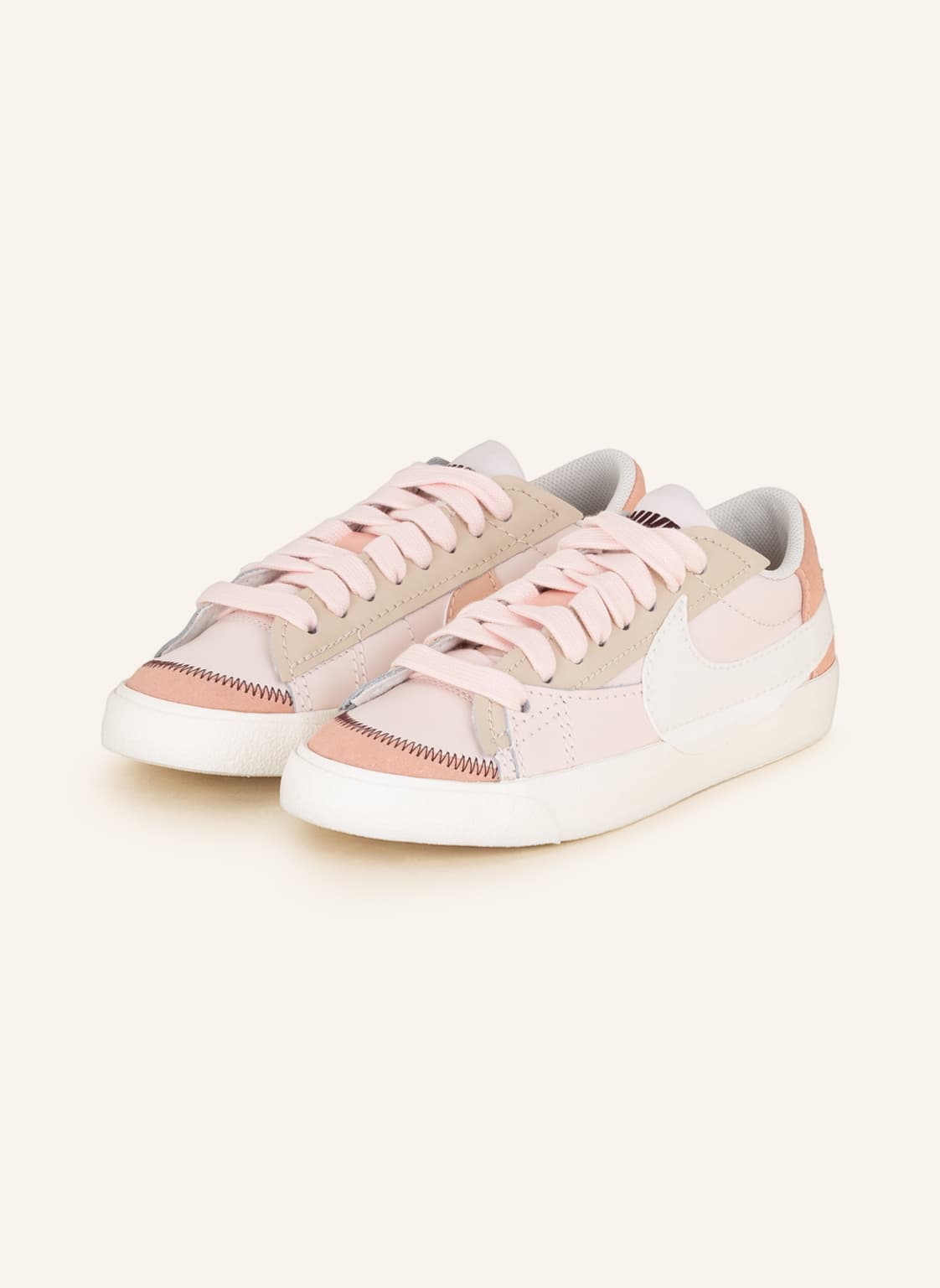 Image of Nike Sneaker Blazer Low 77 Jumbo rosa