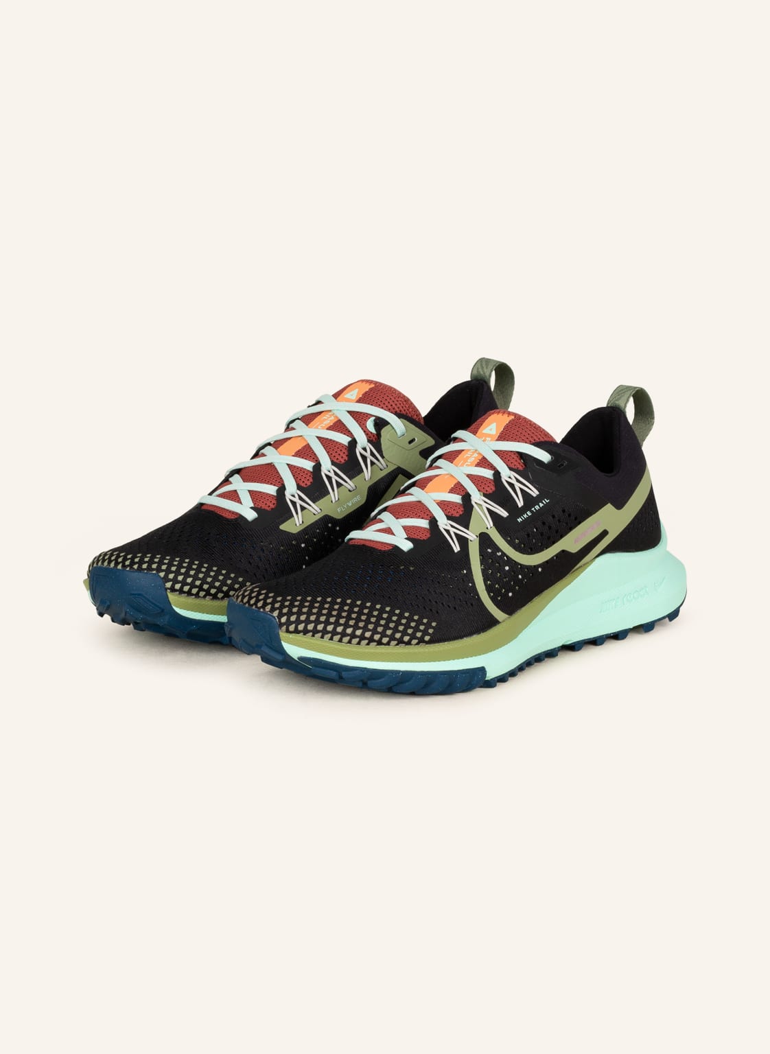 Image of Nike Trailrunning-Schuhe React Pegasus Trail 4 schwarz