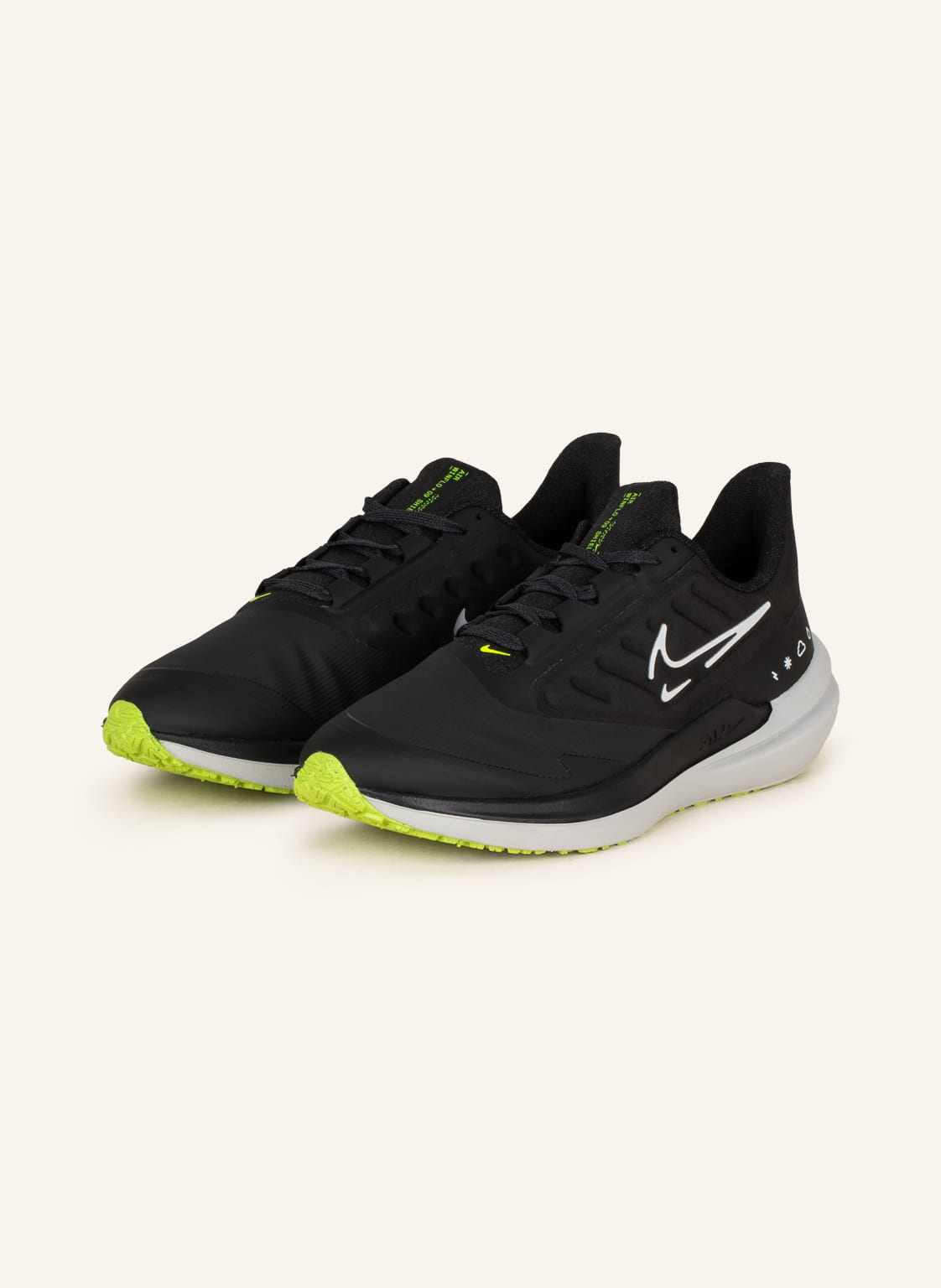 Image of Nike Laufschuhe Air Winflo 9 Shield schwarz