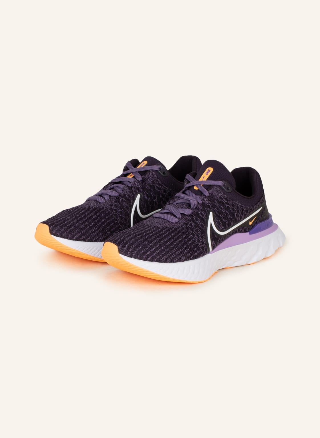 Image of Nike Laufschuhe React Infinity Run Flyknit 3 violett