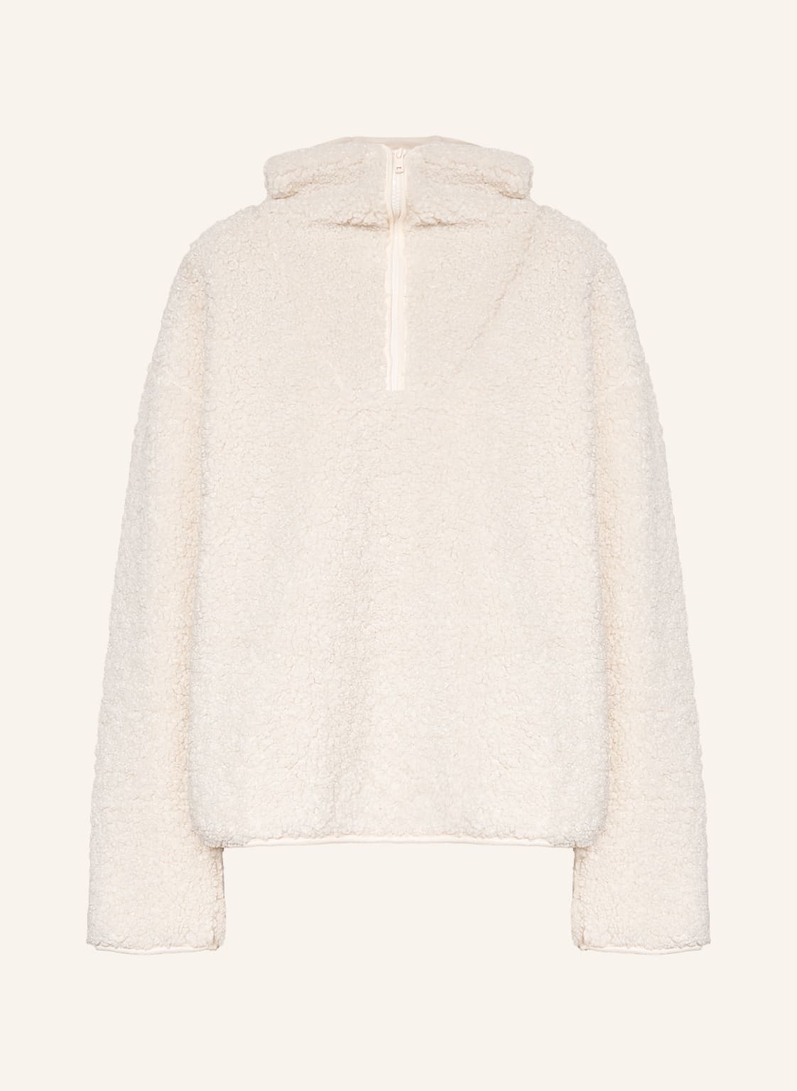 Image of Gina Tricot Teddyfell-Hoodie Tamara weiss