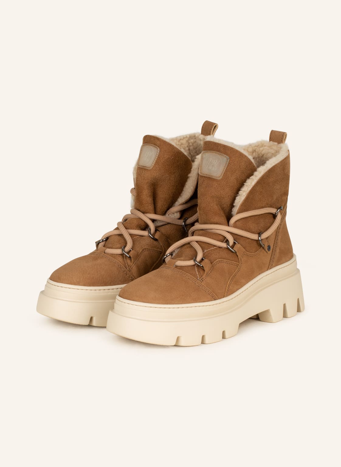 Image of Paul Green Schnürboots braun