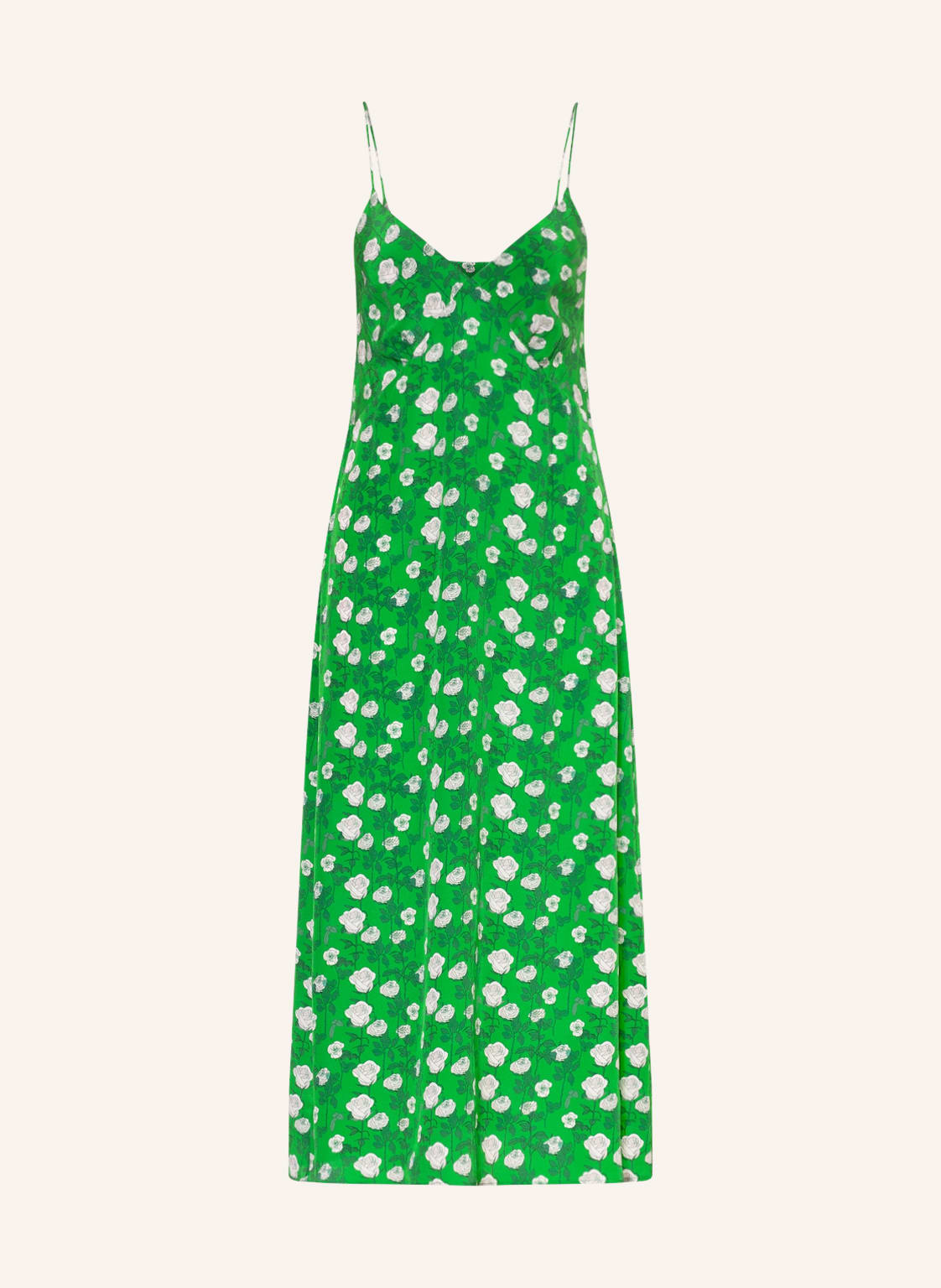 Image of Bernadette Seidenkleid Jeanine gruen