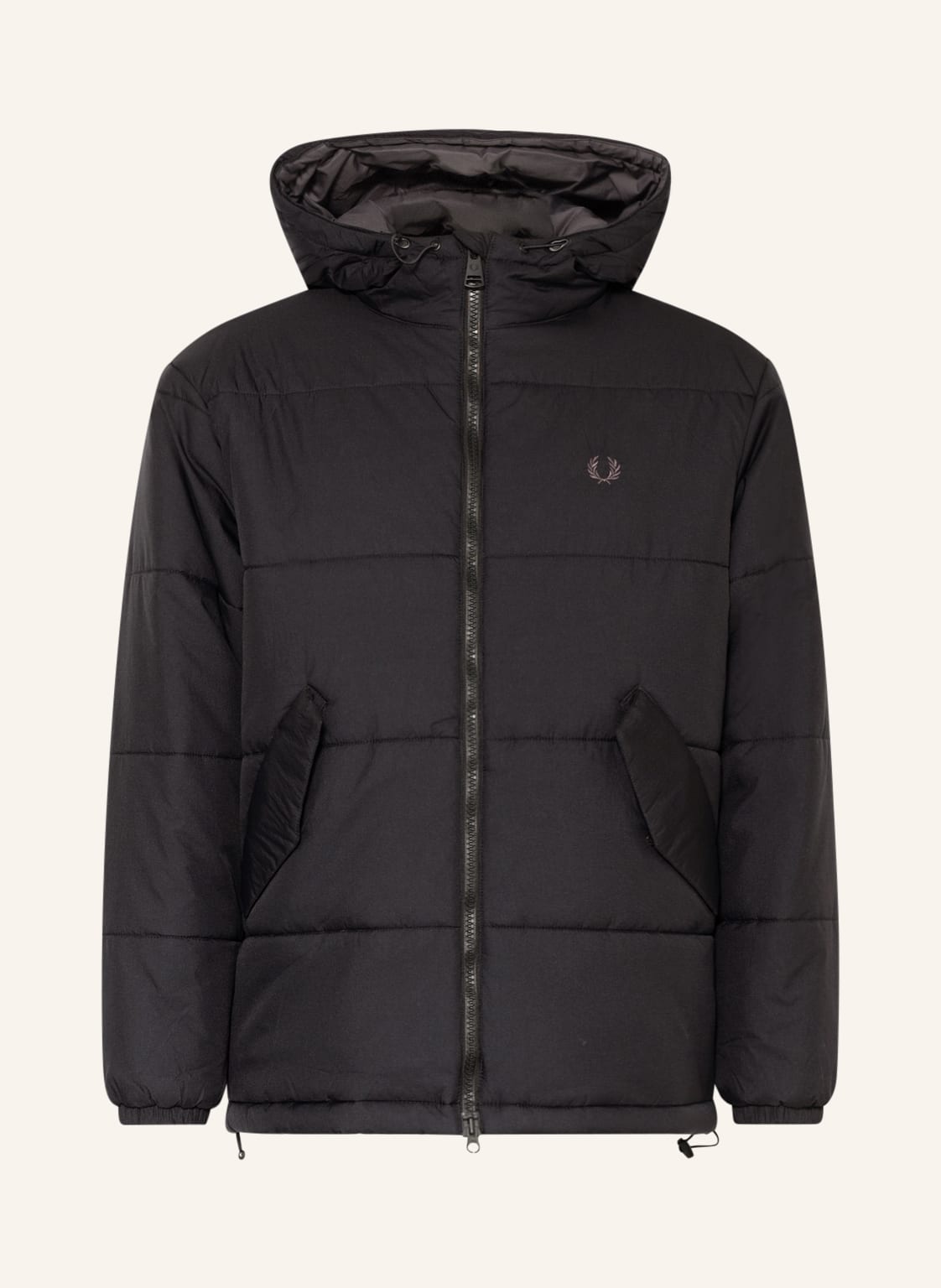 Image of Fred Perry Steppjacke Mit Primaloft®-Isolierung schwarz