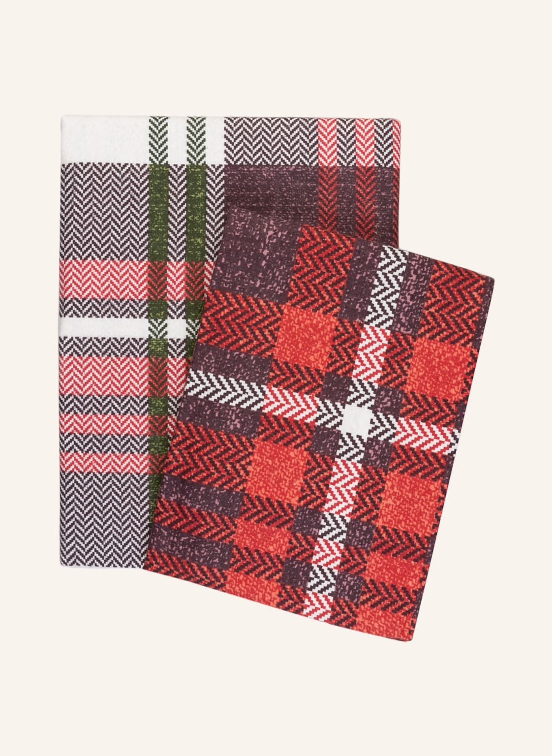 Image of Hnl Living Bettwäsche Kabil rot