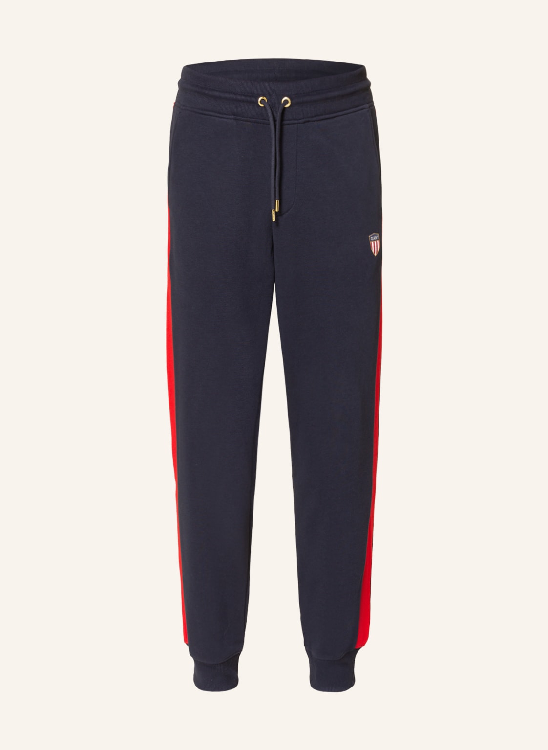 Image of Gant Hose Im Jogging-Stil Mit Galonstreifen blau