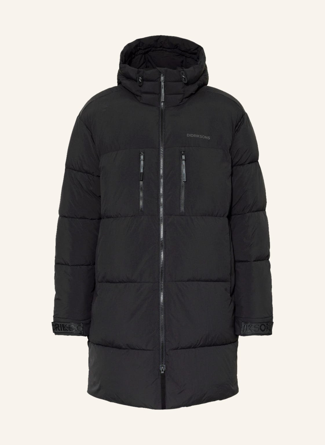 Image of Didriksons Steppmantel Hilmer schwarz