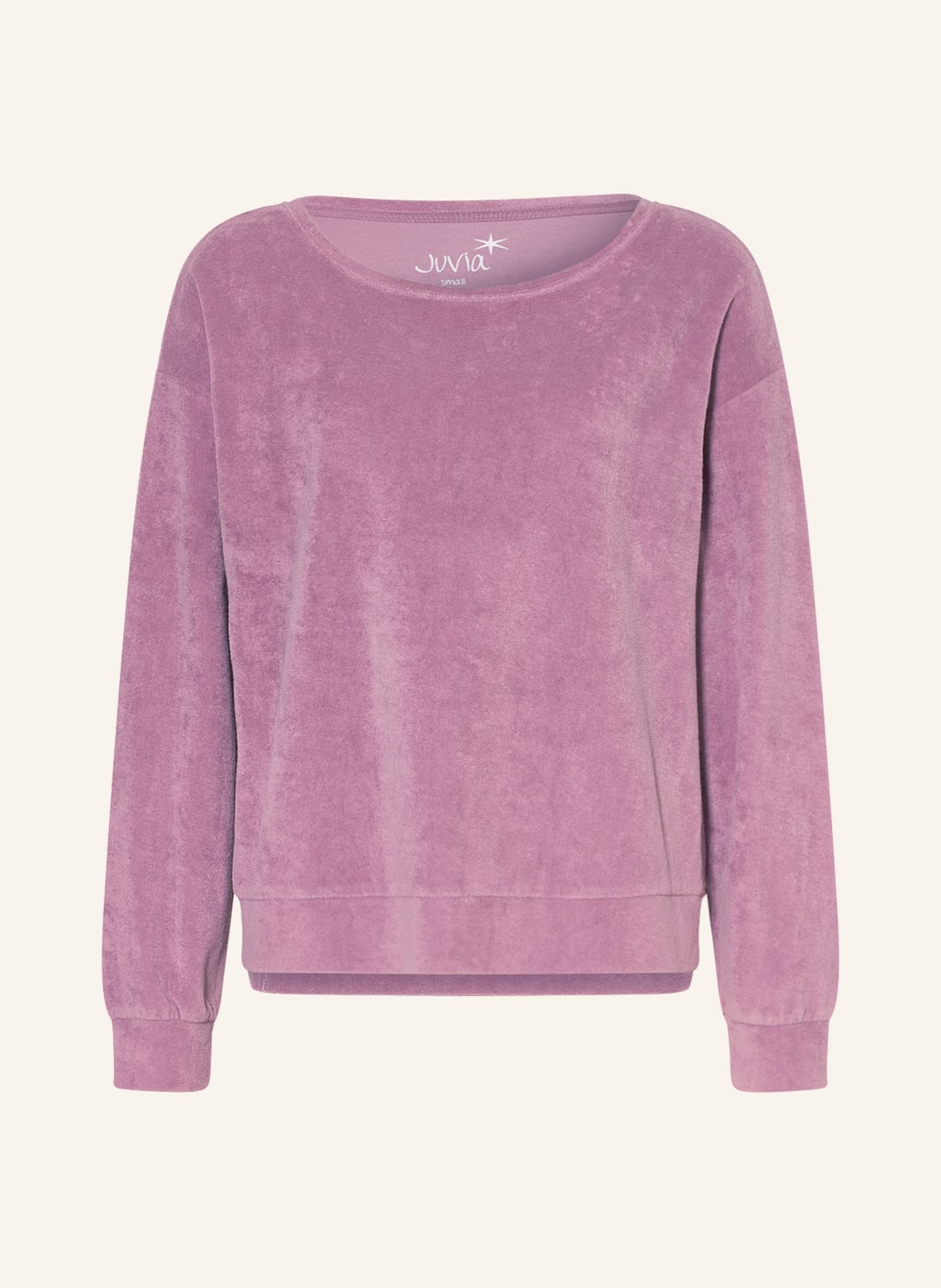 Image of Juvia Frotteeshirt violett