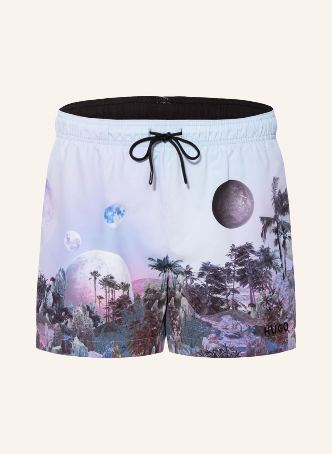 Image of Hugo Badeshorts Sunchi violett