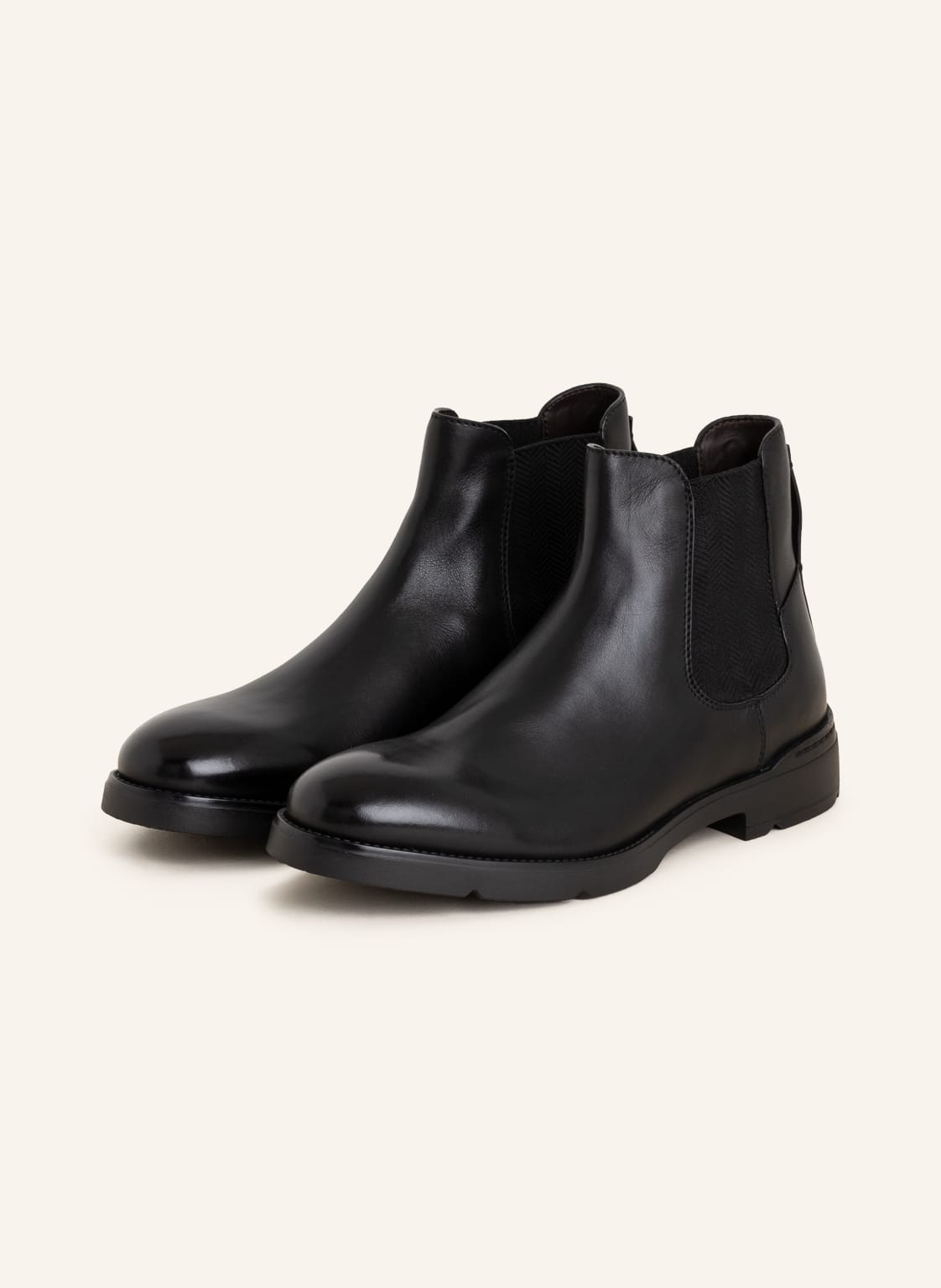 Image of Zegna Chelsea-Boots Cortina schwarz