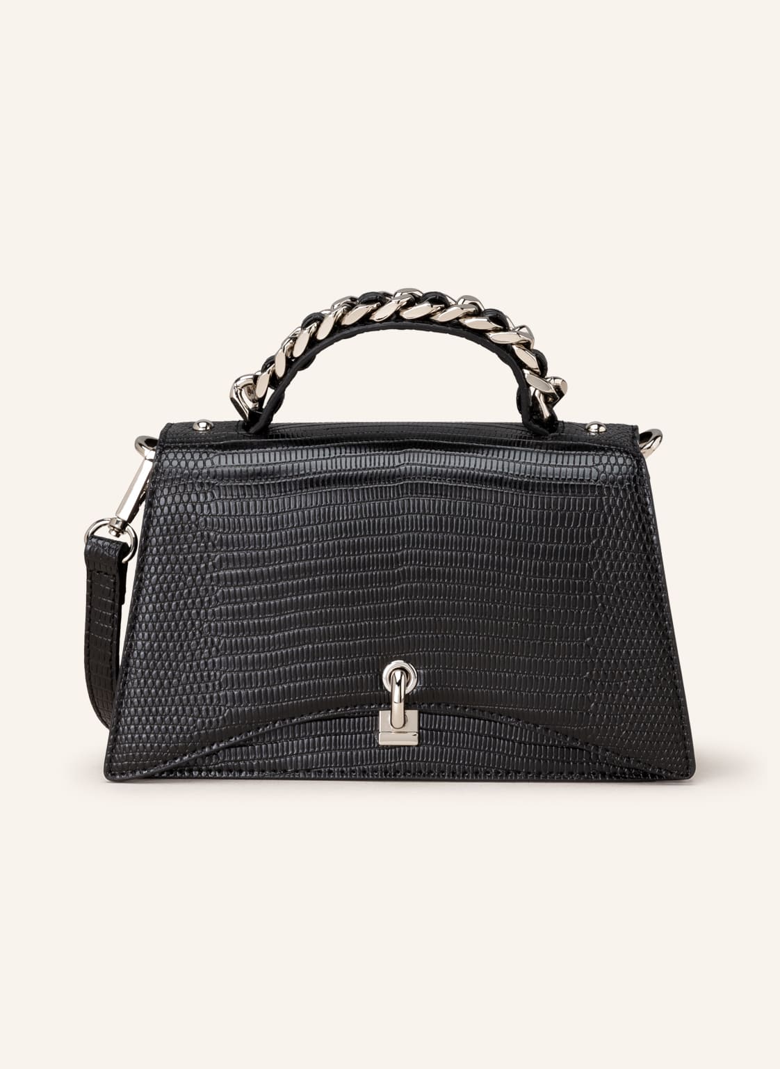 Image of Seidenfelt Handtasche Vium schwarz