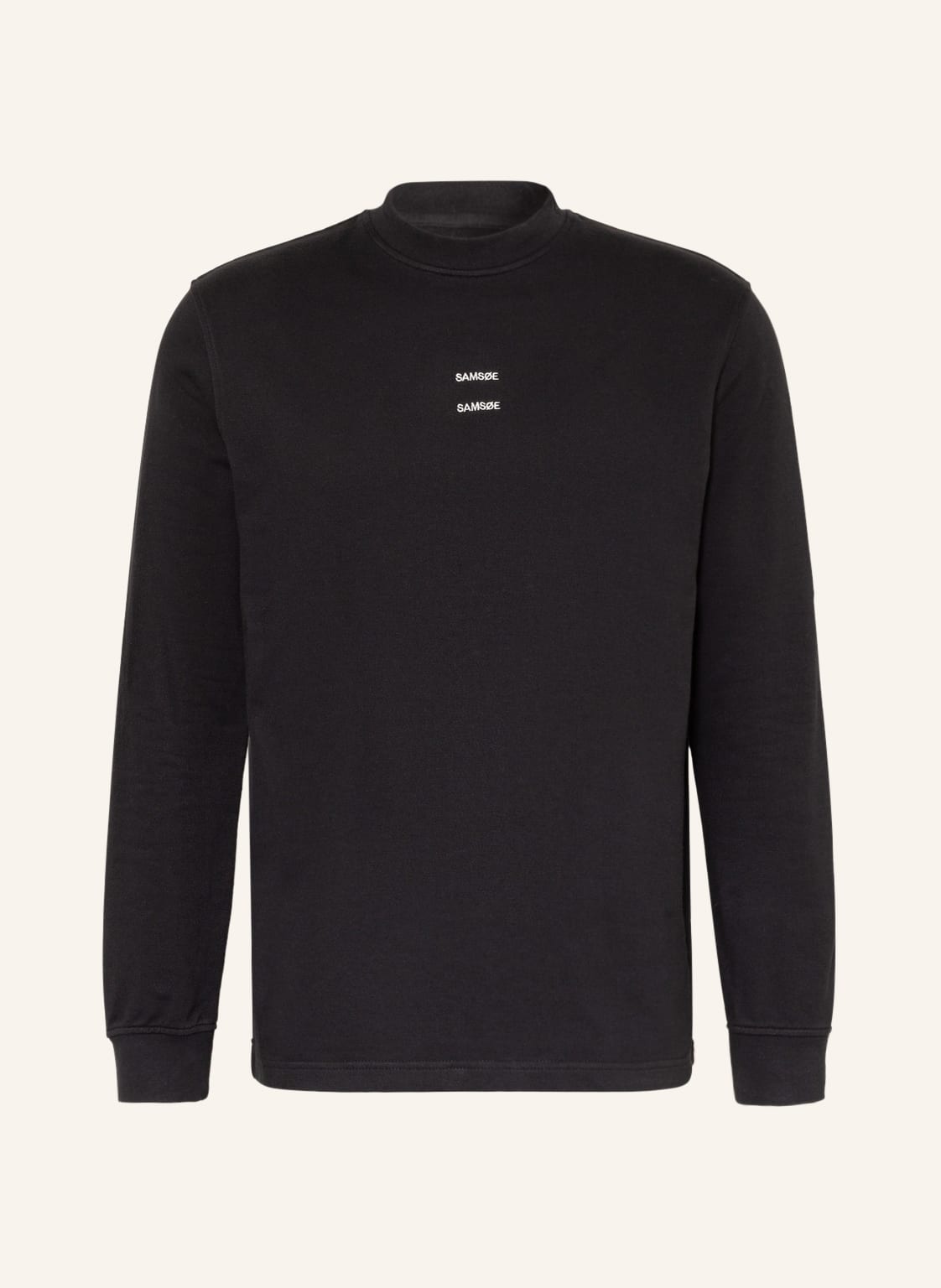 Image of Samsøe Samsøe Oversized-Sweatshirt Samer schwarz