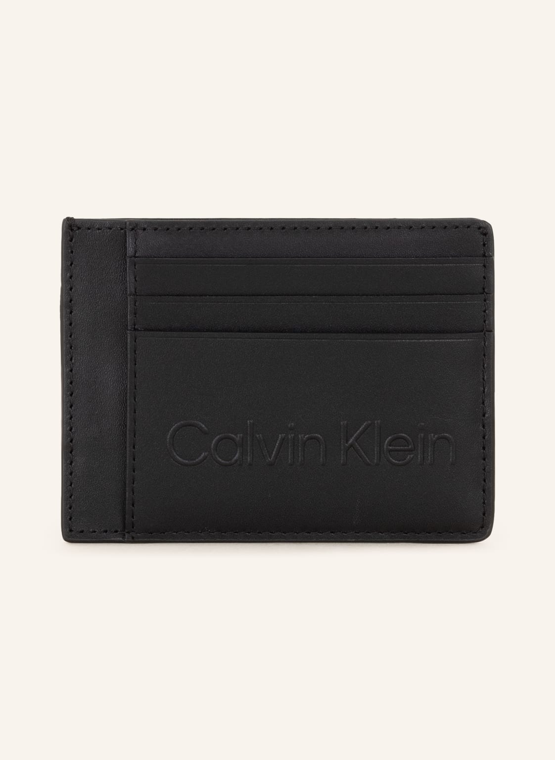 Image of Calvin Klein Kartenetui Mit Münzfach schwarz