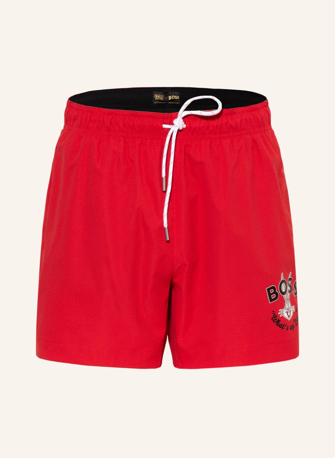 Image of Boss Badeshorts Flo rot