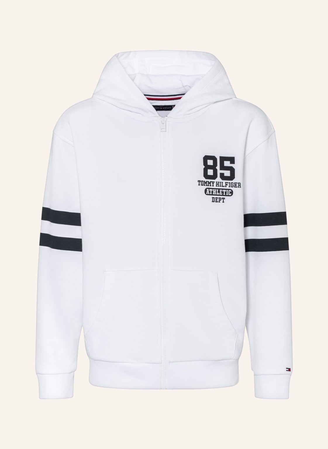 Image of Tommy Hilfiger Sweatjacke weiss