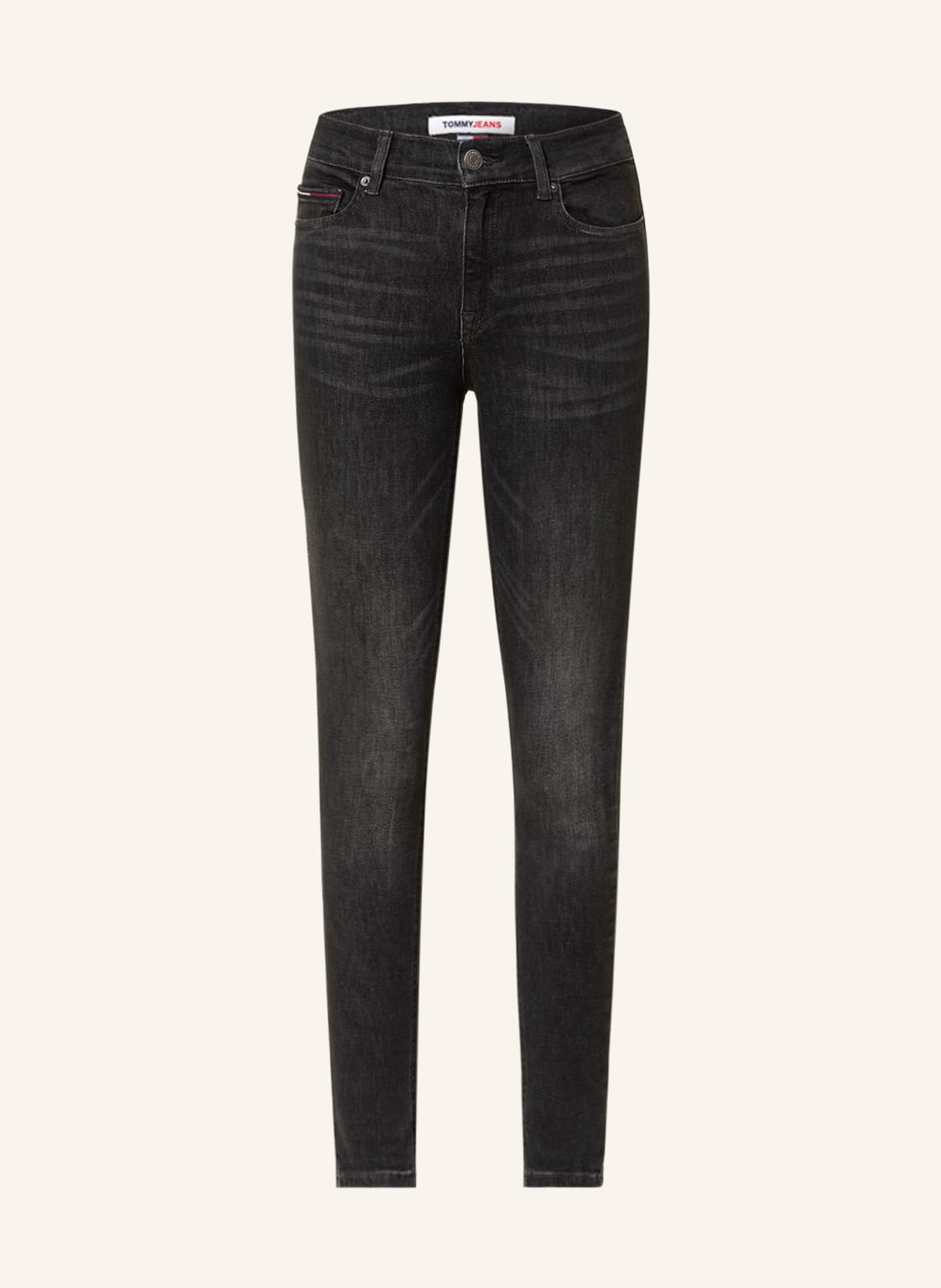 Image of Tommy Jeans Skinny Jeans Nora grau