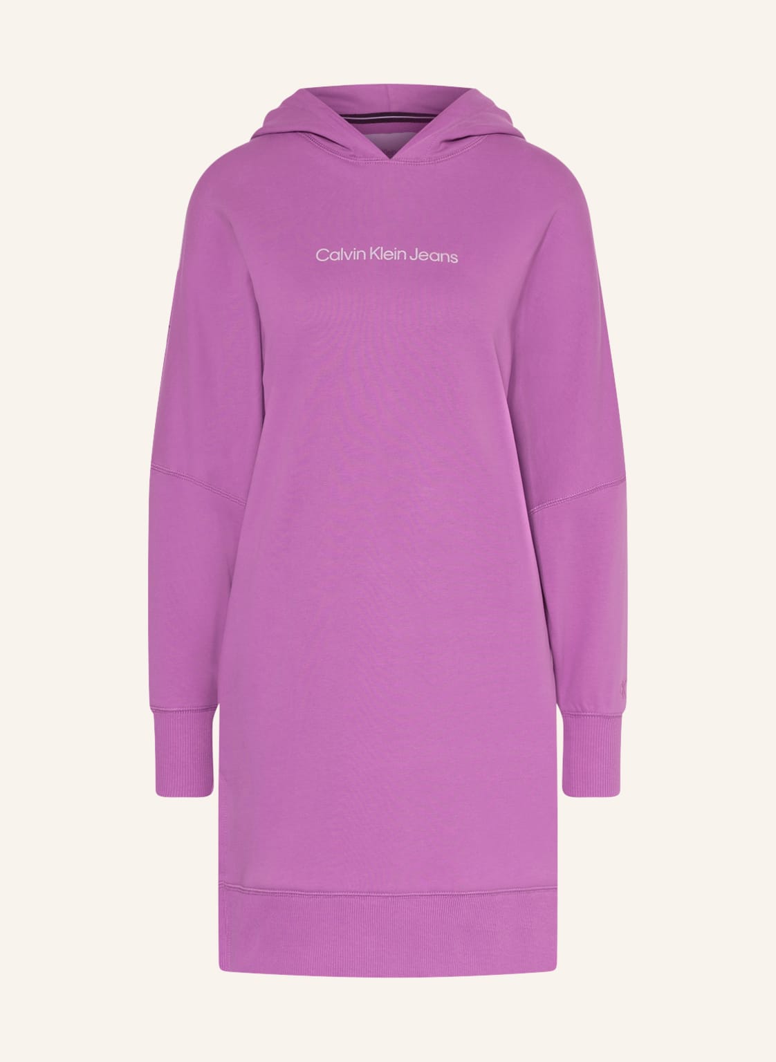 Image of Calvin Klein Jeans Hoodie-Kleid violett