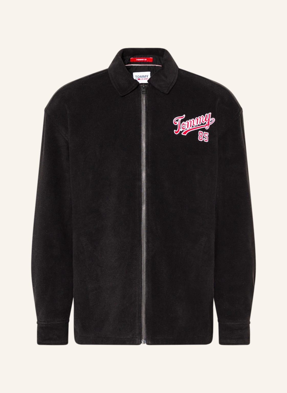 Image of Tommy Jeans Fleecejacke schwarz