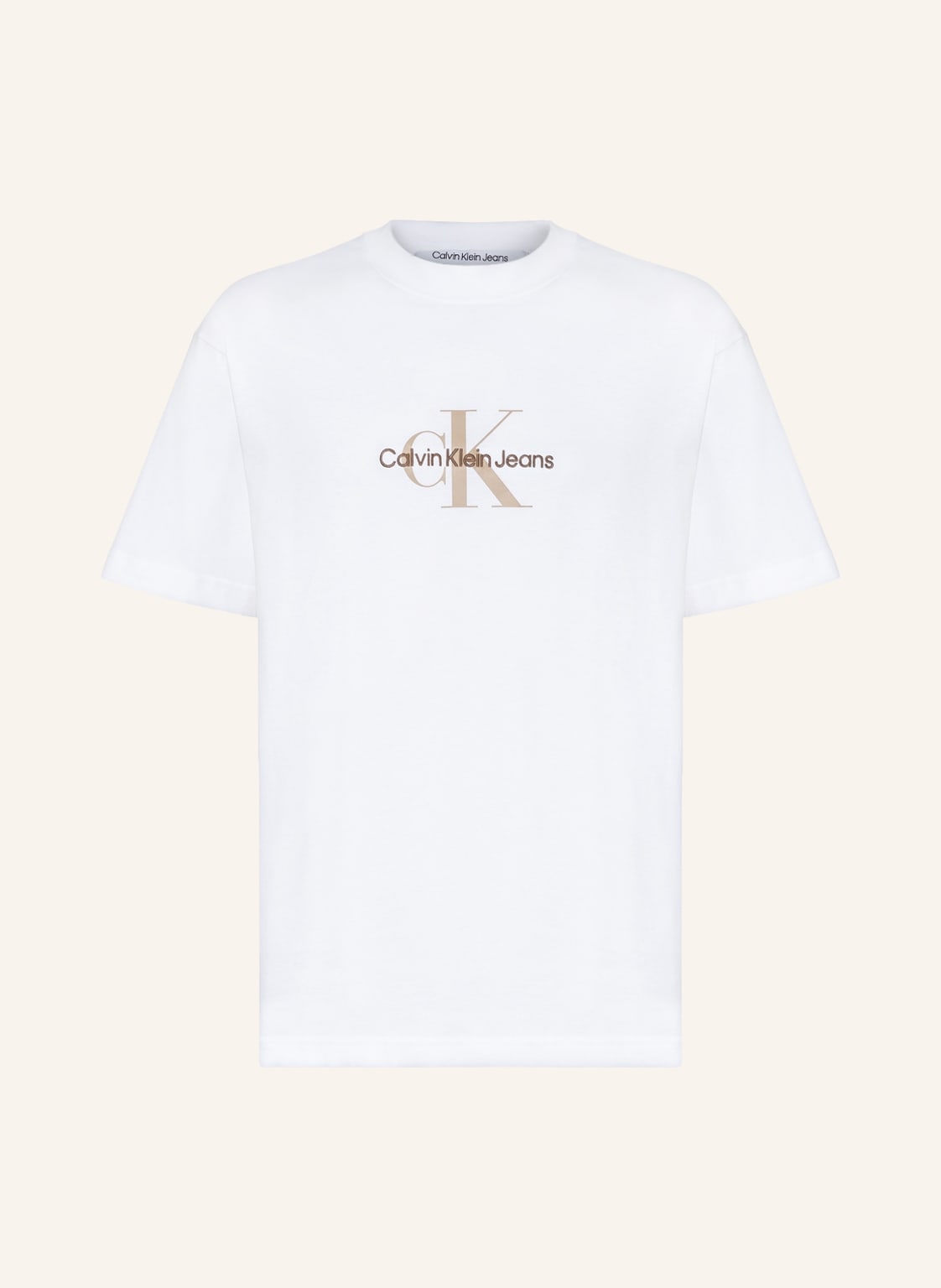 Image of Calvin Klein Jeans Oversized-Shirt weiss