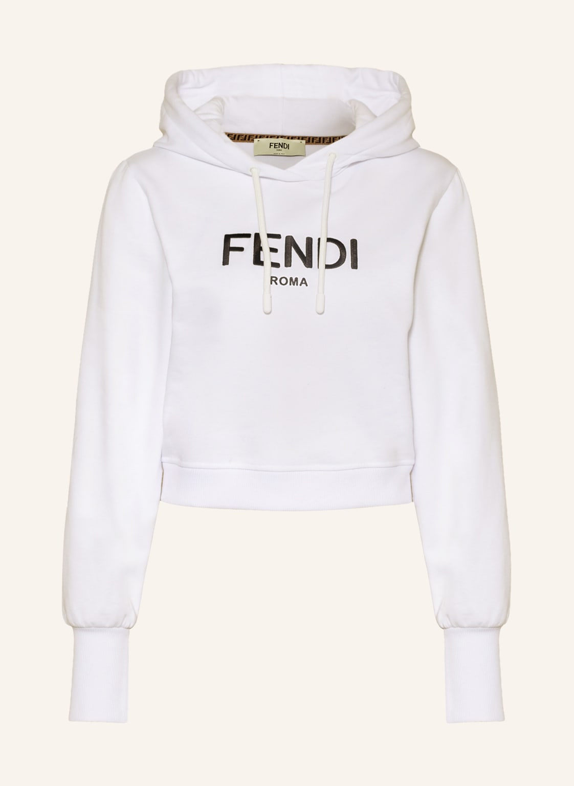 Image of Fendi Hoodie weiss