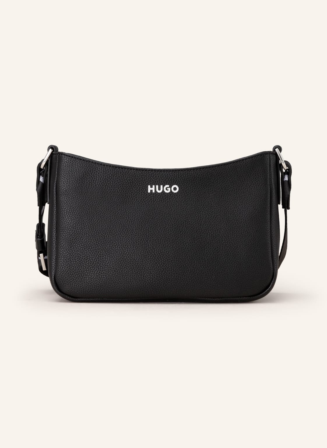 Image of Hugo Schultertasche Logostrap schwarz