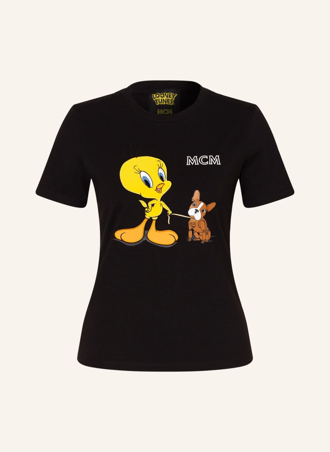 Image of Mcm T-Shirt schwarz