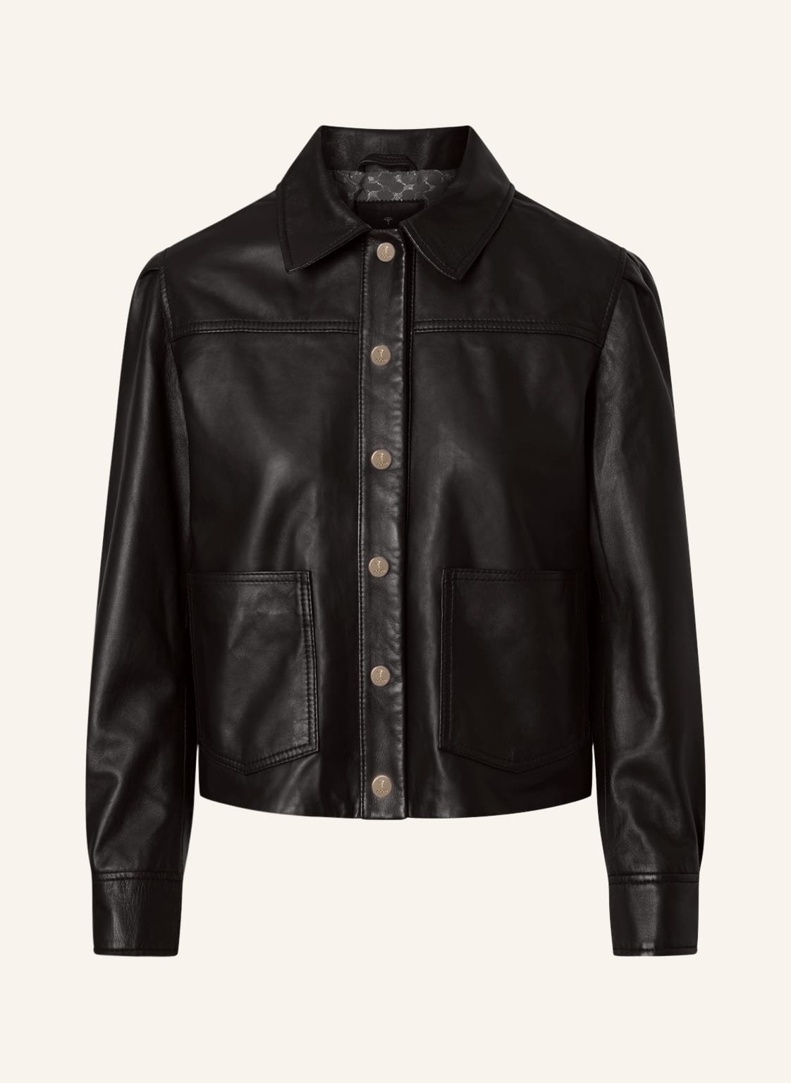 Image of Joop! Lederjacke schwarz