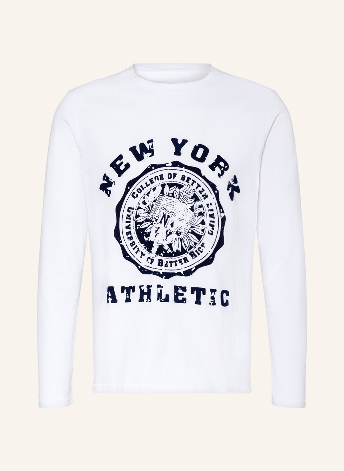 Image of Better Rich Longsleeve League weiss