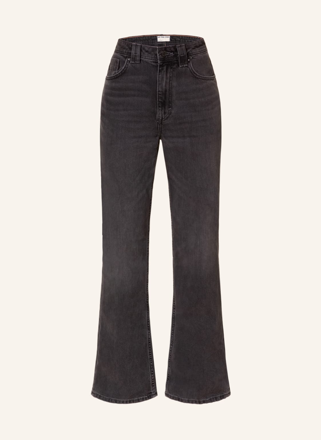 Image of Free People Bootcut Jeans Ava grau