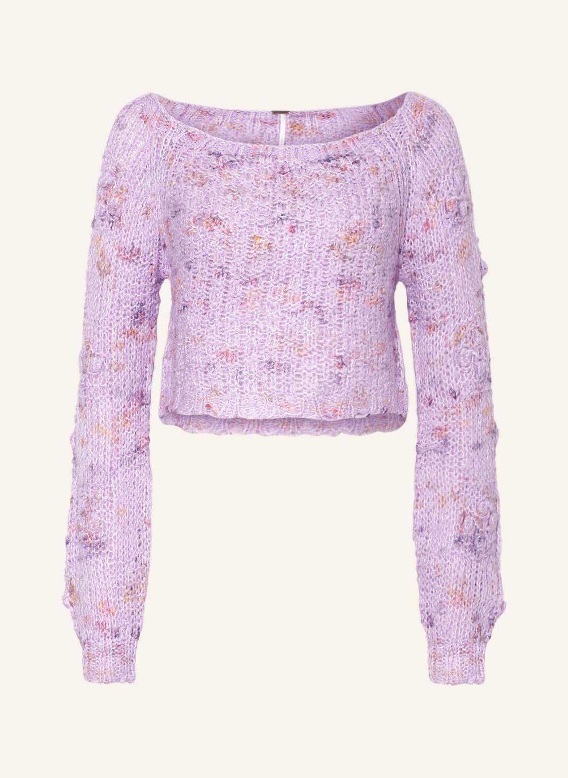 Image of Free People Cropped-Pullover Sunset Cloud violett