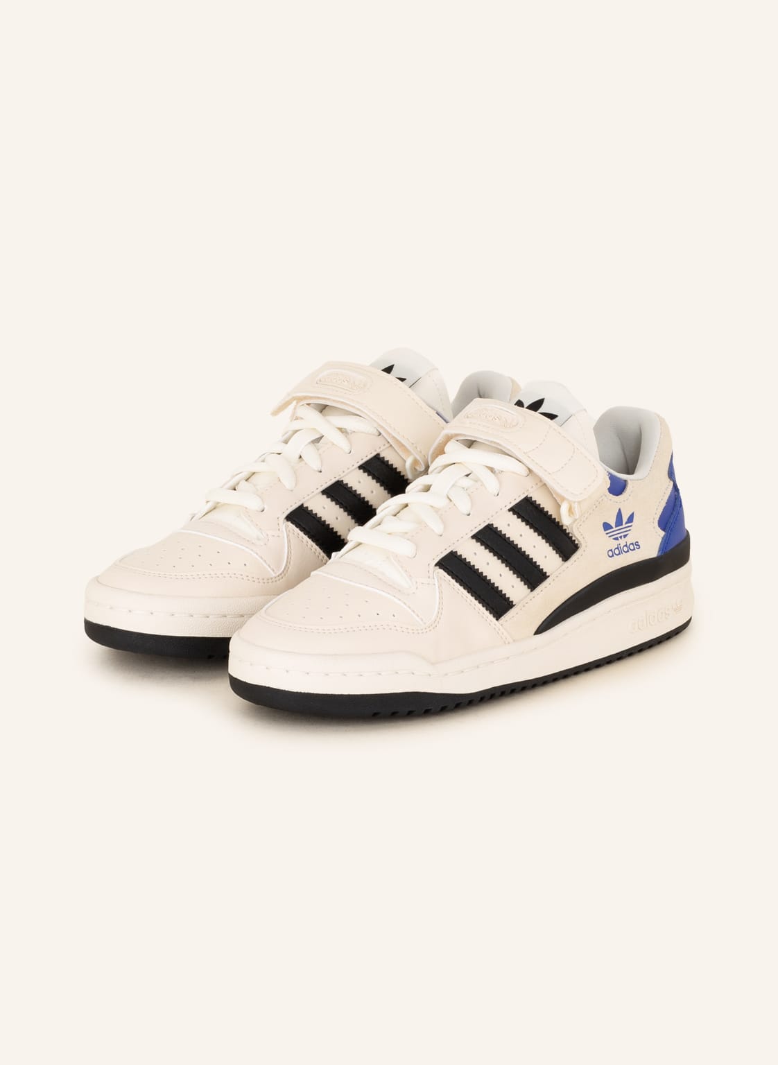 Image of Adidas Originals Sneaker Forum Low beige