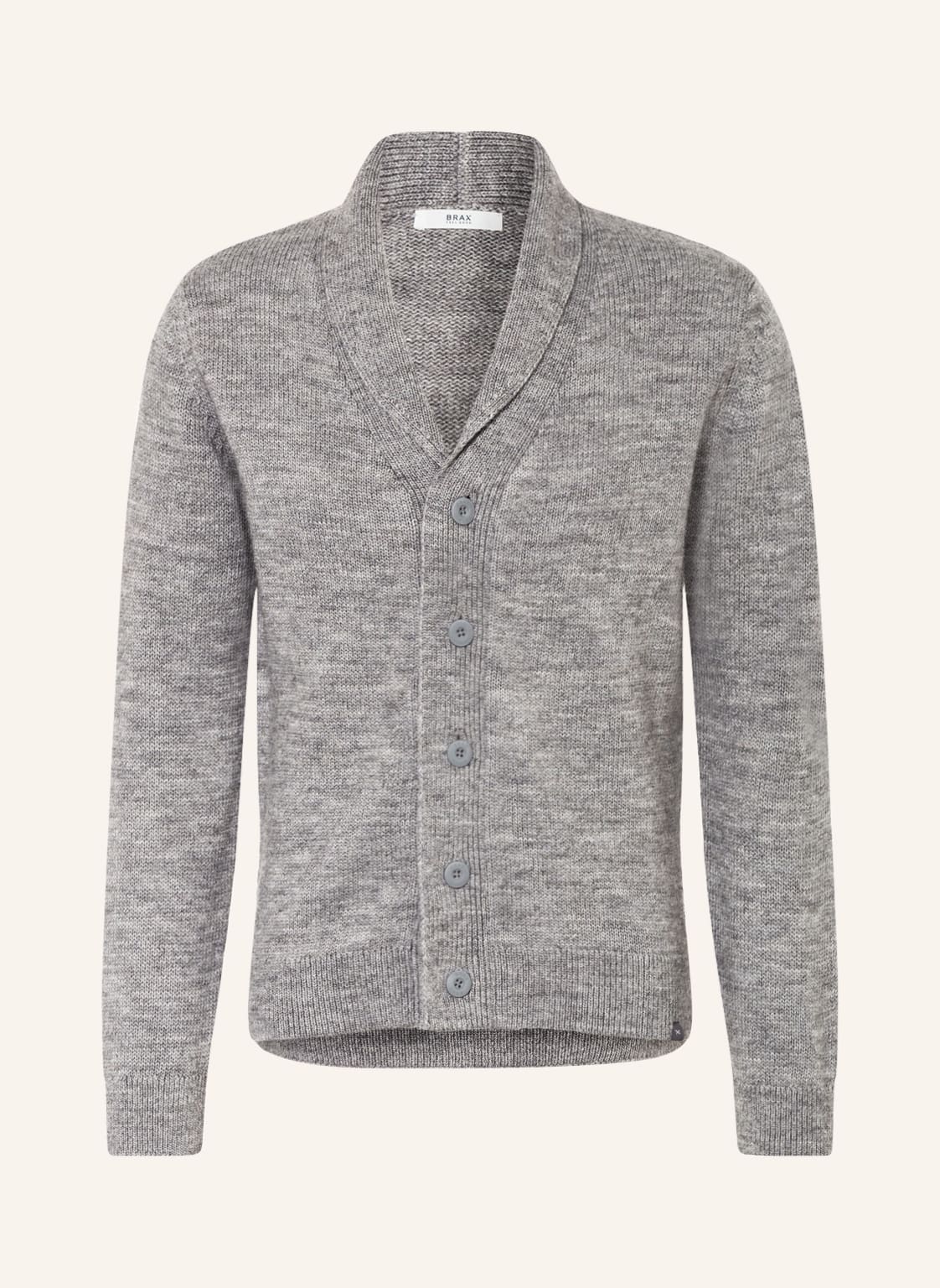Image of Brax Strickjacke James grau