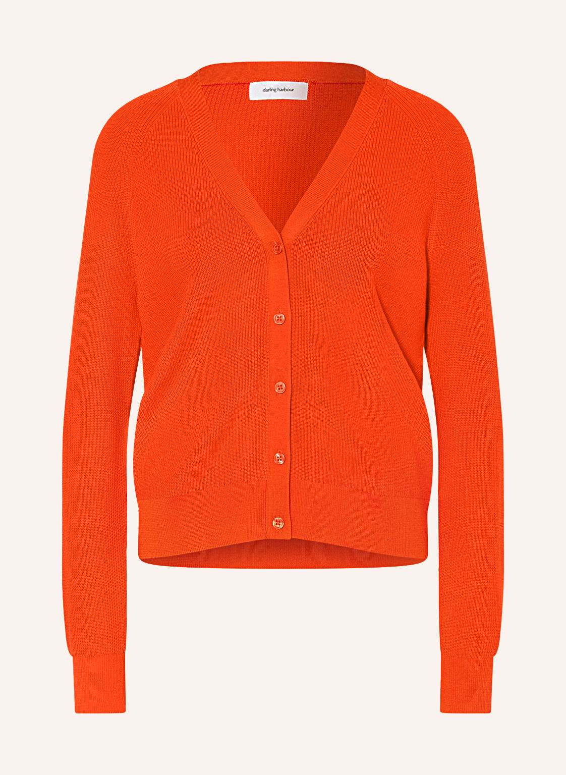 Image of Darling Harbour Strickjacke orange