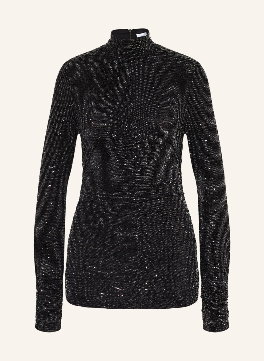 Image of Lala Berlin Longsleeve Trevi Mit Pailletten schwarz