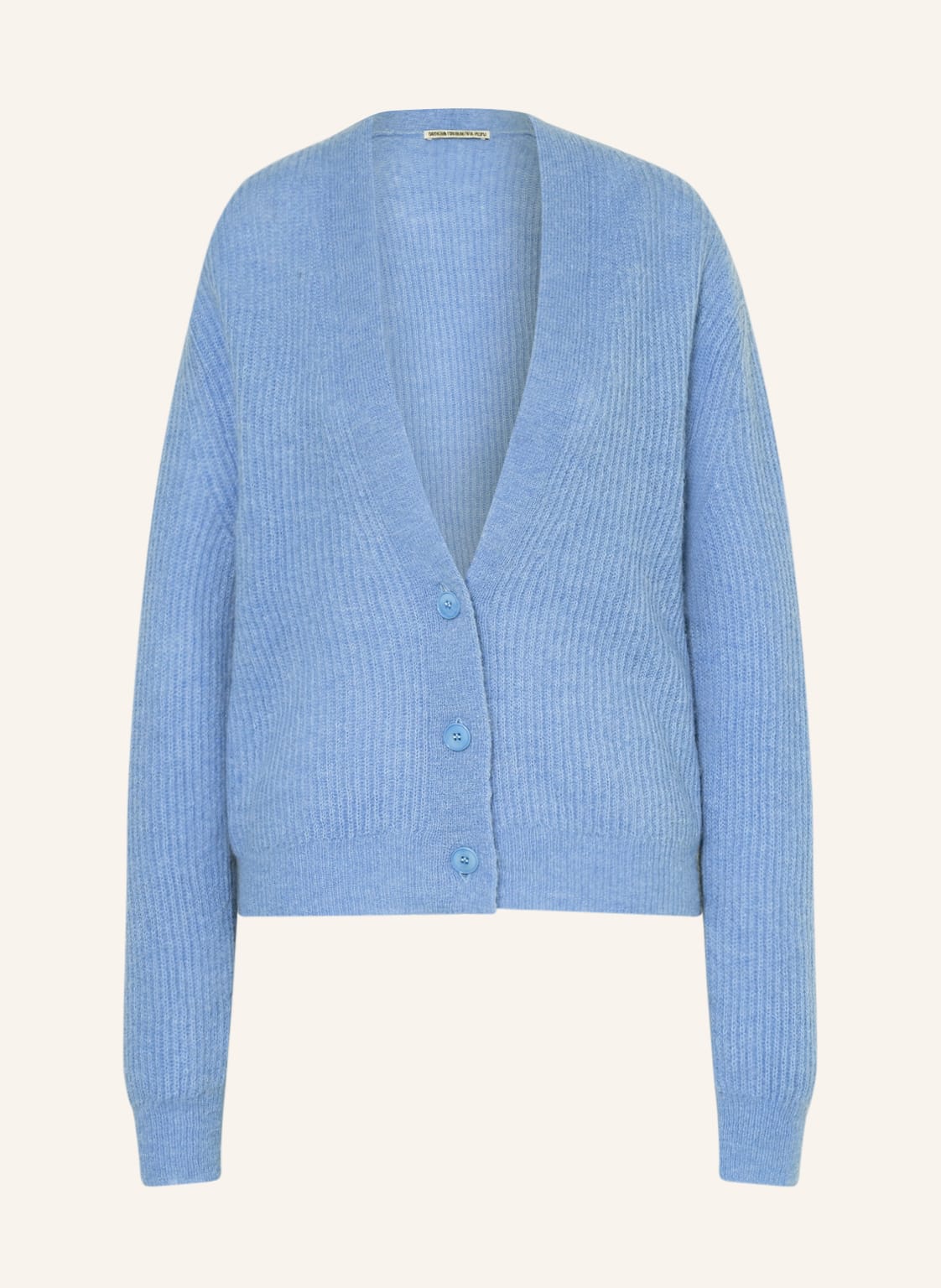 Image of Drykorn Strickjacke Zerdina Mit Alpaka blau
